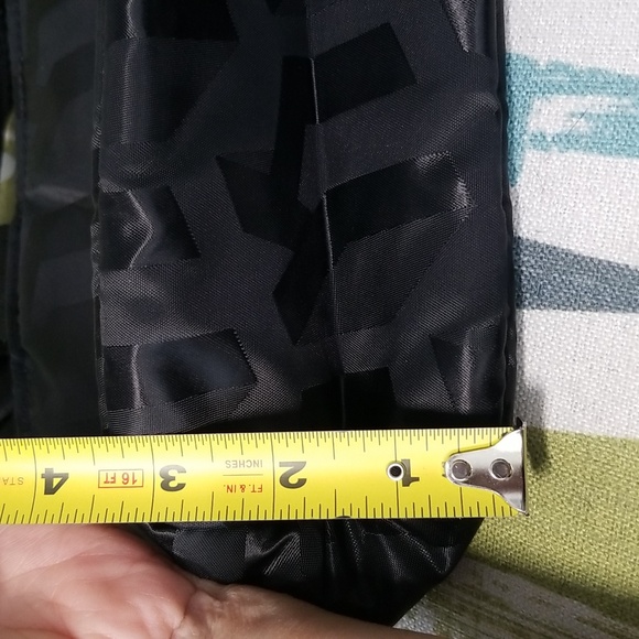 Kipling Minta Shoulder Bag In Black Printed K Pattern - Picture 8 of 13